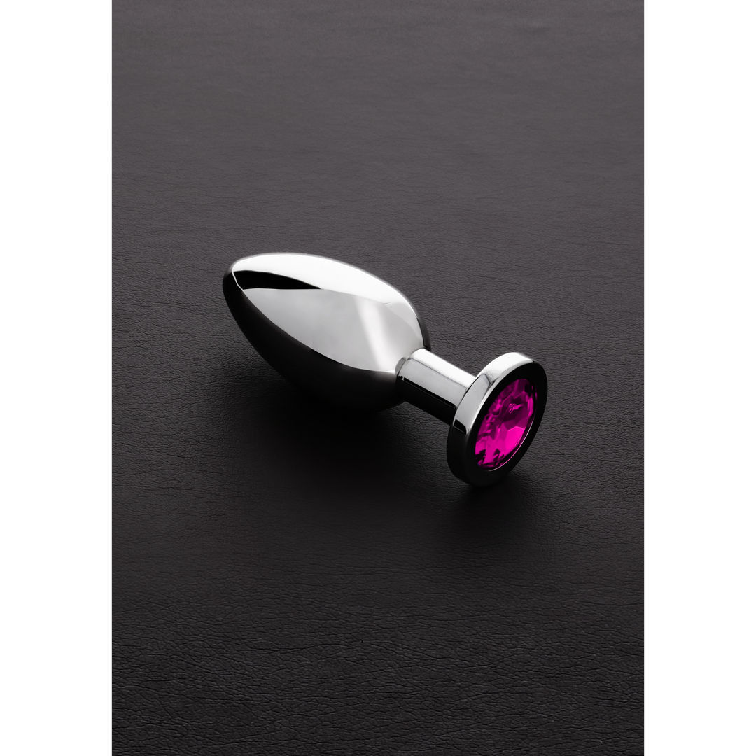 Steel by shots Butt Plug met Juweeltjes - Medium (8714273782472)