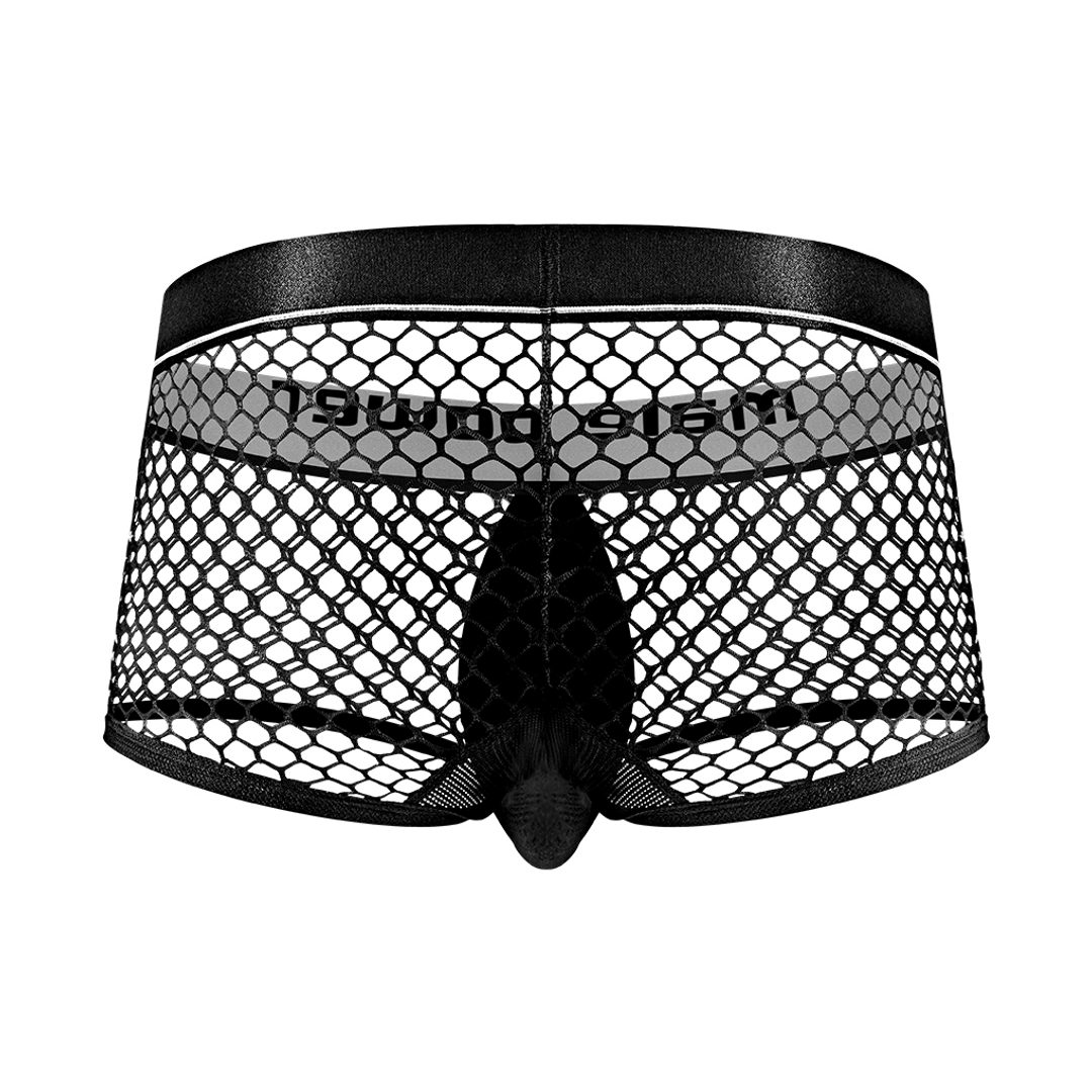 Male power Mini Cock Ring Kort - M - Zwart (845830084024)