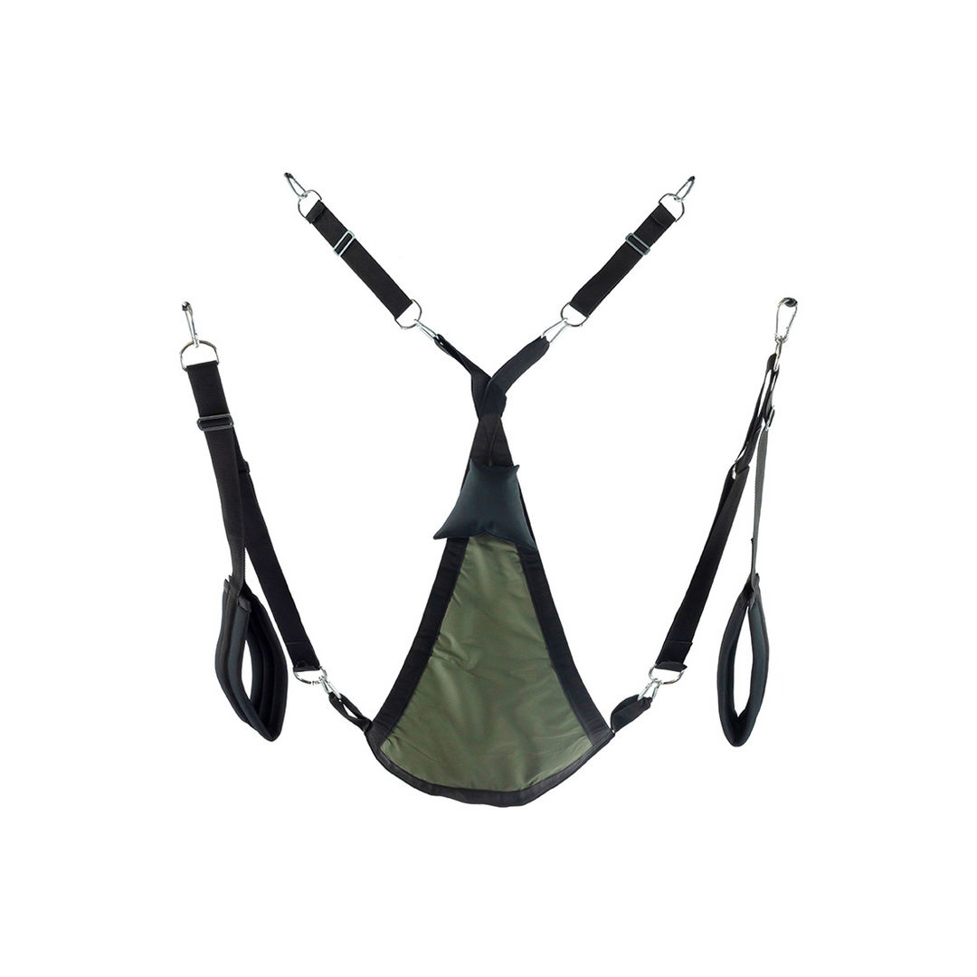 Mr. sling Driehoek Canvas Sling met 3 of 4 Punten (3662811248759)