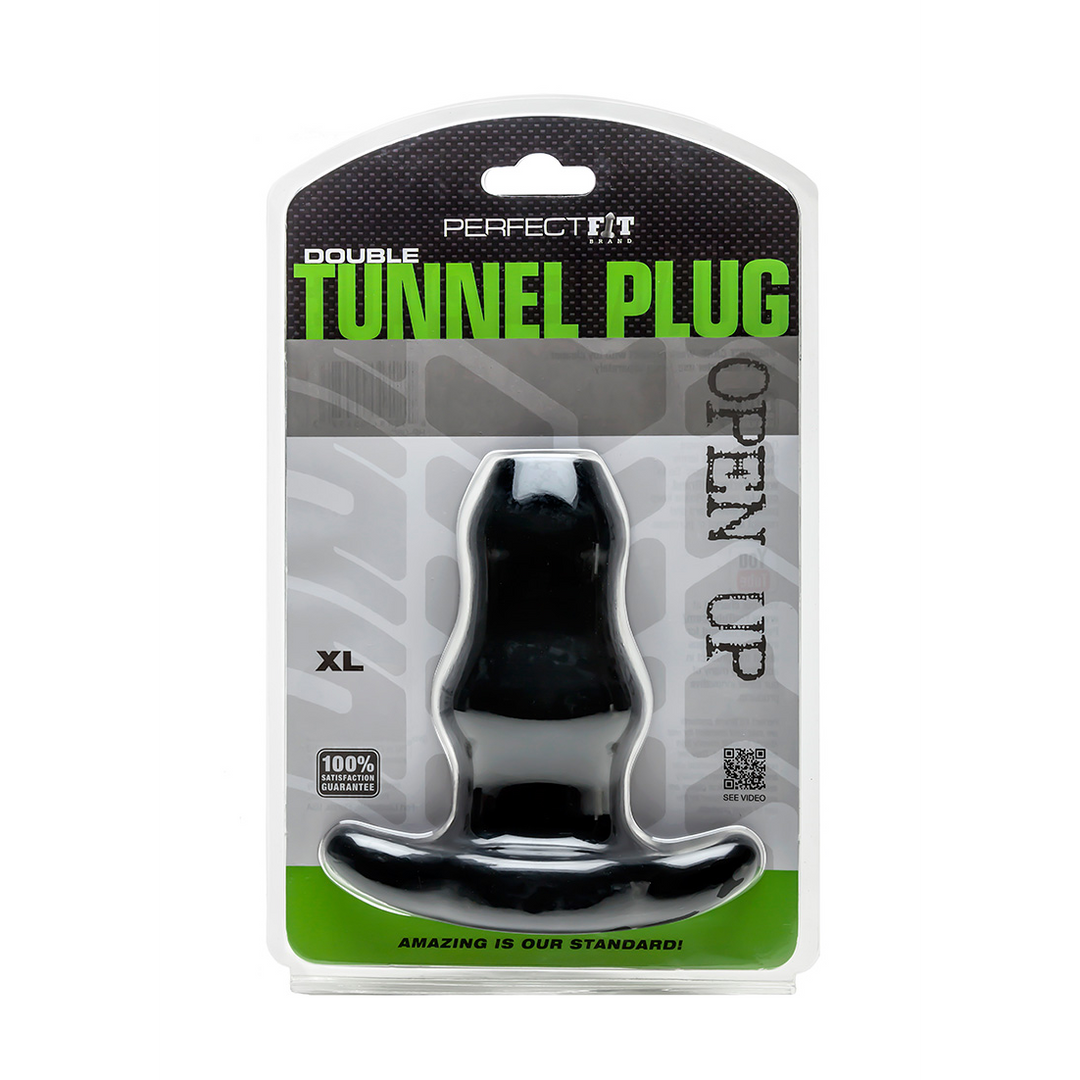 Perfectfitbrand Dubbele Tunnel Plug - Holle Butt Plug - XL (852184004547)