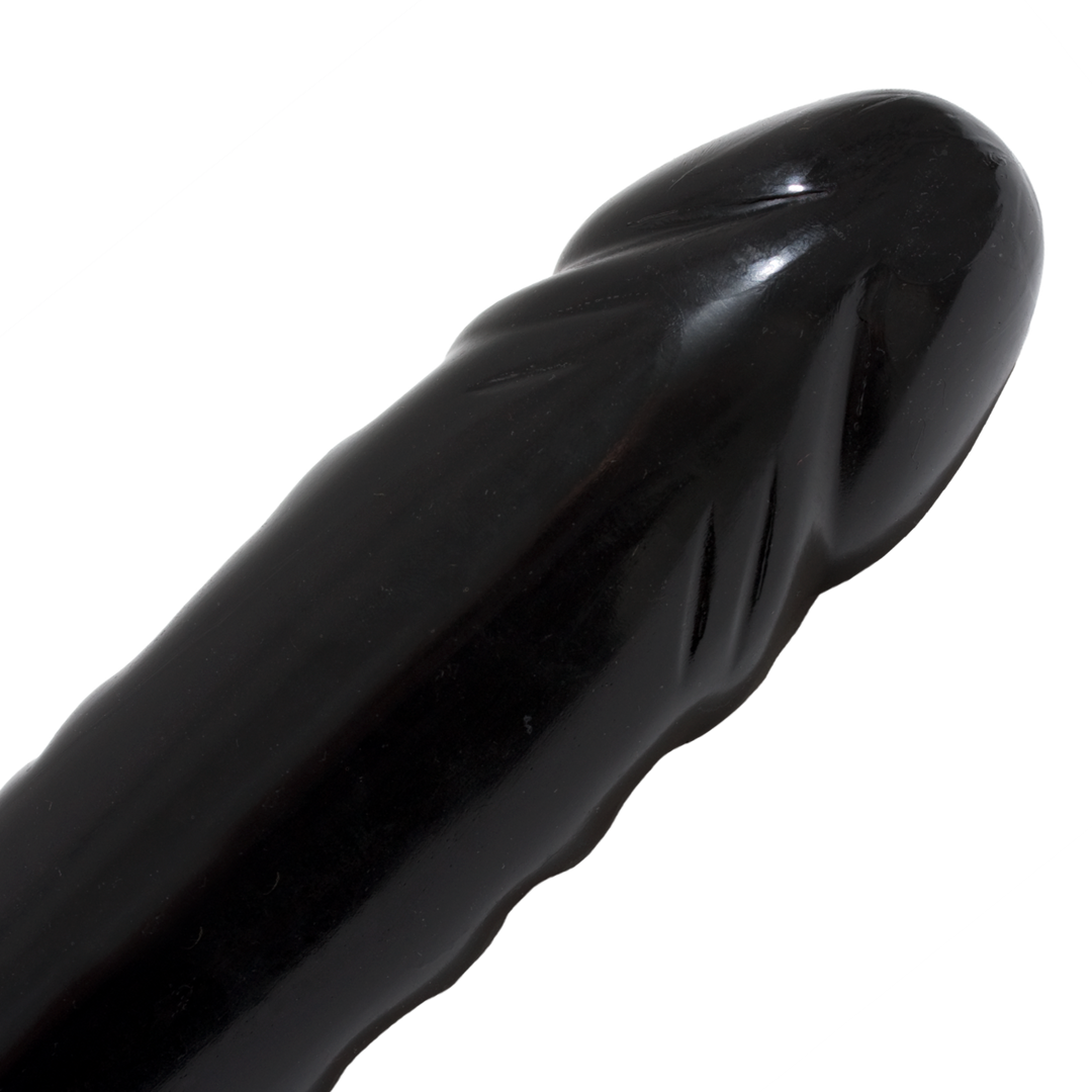 Doc johnson Geaderde Double Header - Dildo met Dubbele Einden - 18 / 45 cm (782421103606)