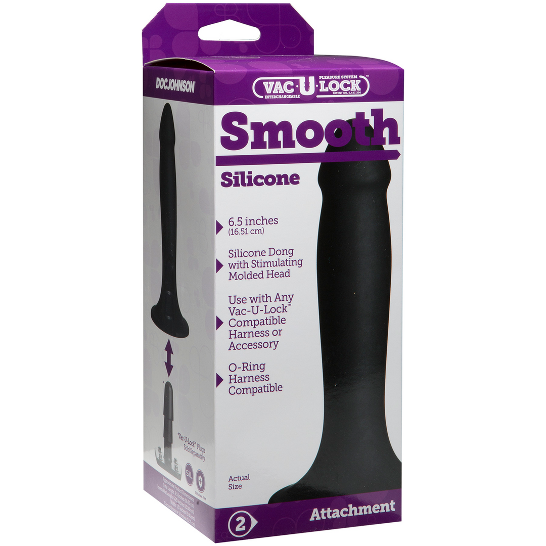 Doc johnson Glad Siliconen Dildo (782421069384)