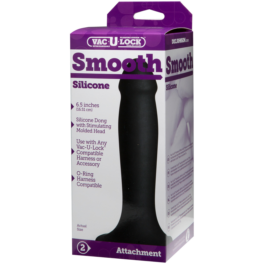 Doc johnson Glad Siliconen Dildo (782421069384)