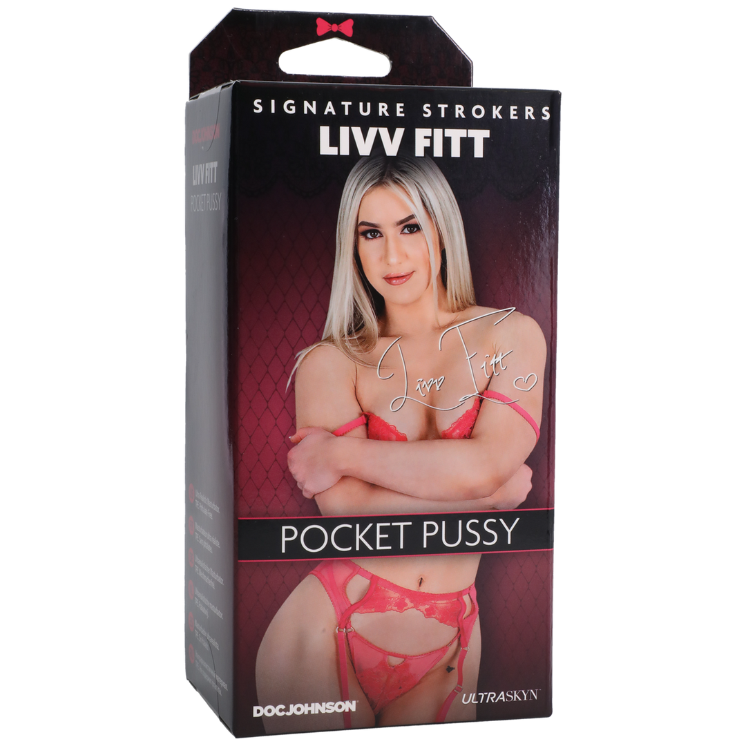 Doc johnson Livv Fitt - ULTRASKYN Pussy Masturbator - Vanille (782421087036)