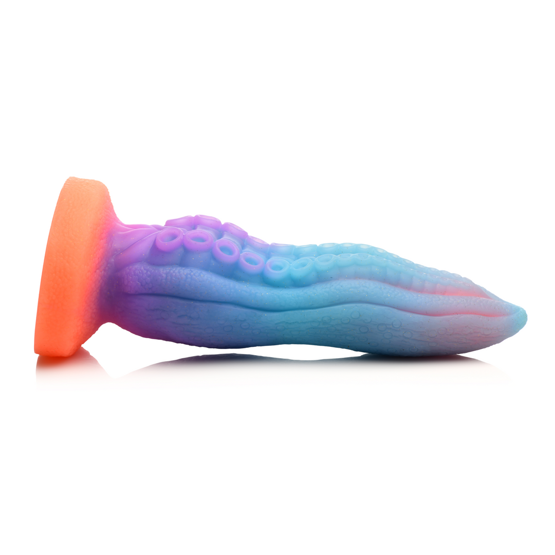 Xr brands Tenta-Cock - Glow-in-the-Dark Siliconen Dildo (848518053237)