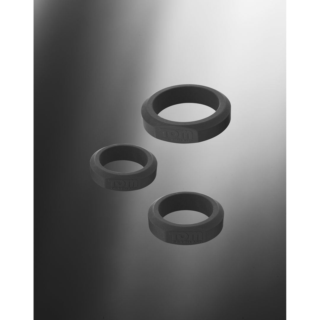 Xr brands 3-delige silicone cockring set (848518017765)