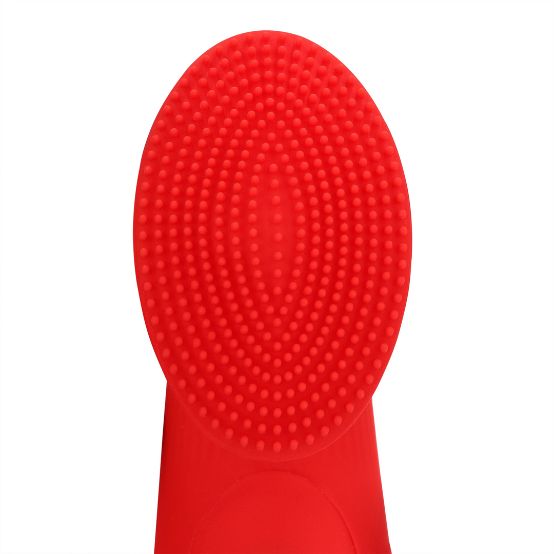 Loveline by shots Textured Finger Vibrator - Sunrise Red (8714273044846)