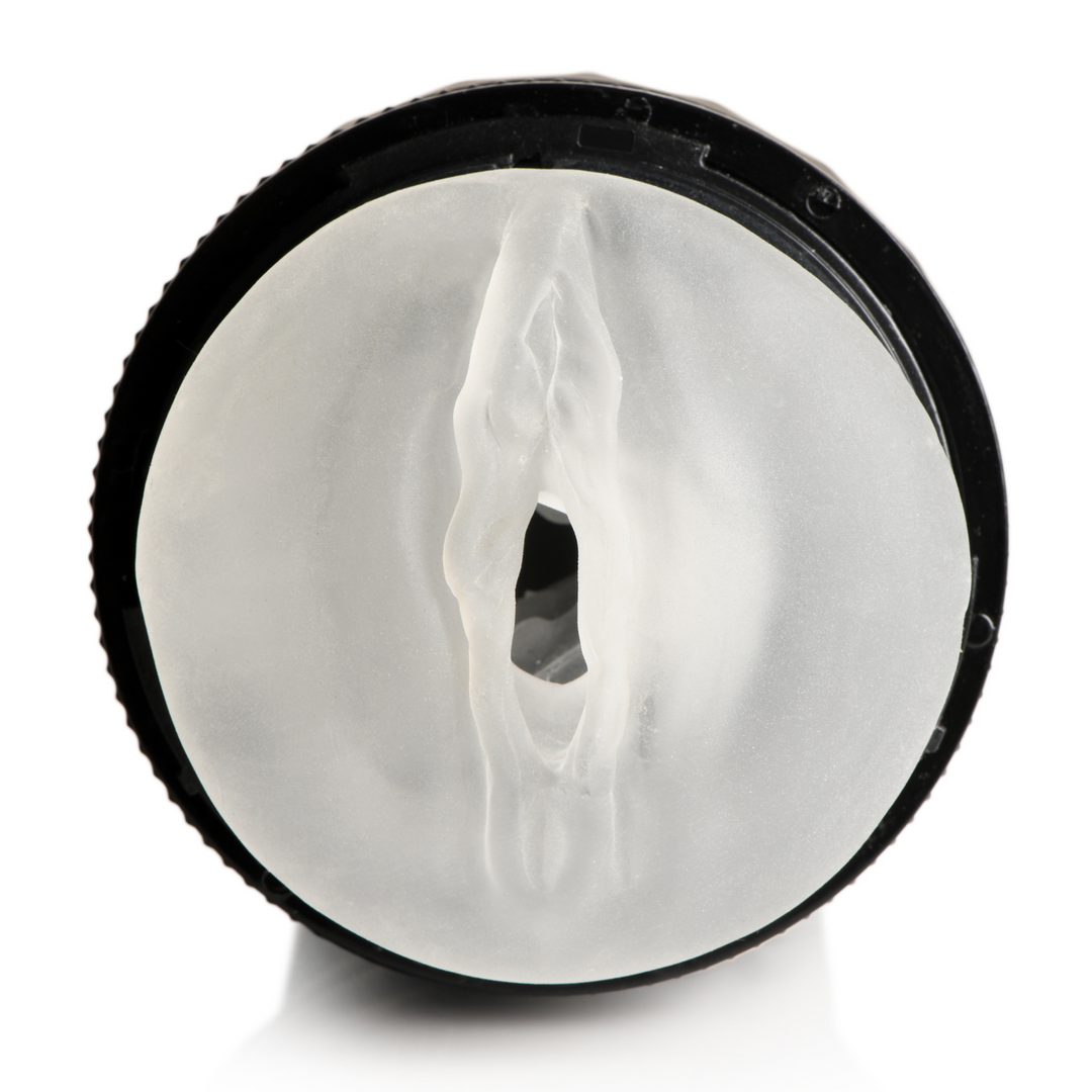 Curve toys Verstevigende en Vibrerende Masturbator - Zwart (653078944617)