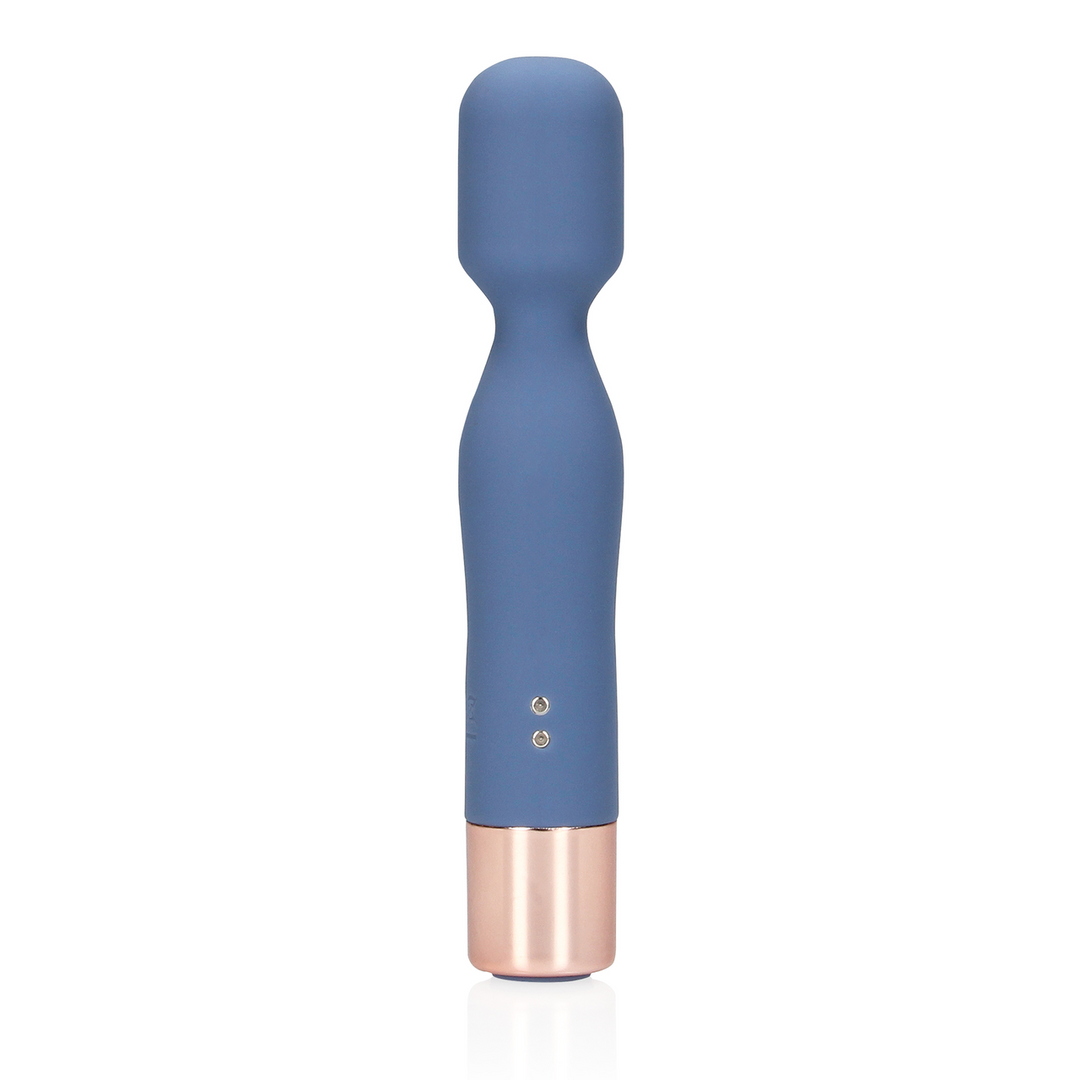 Loveline by shots Mini Wand Vibrator - Blauwe Horizon (8714273049346)