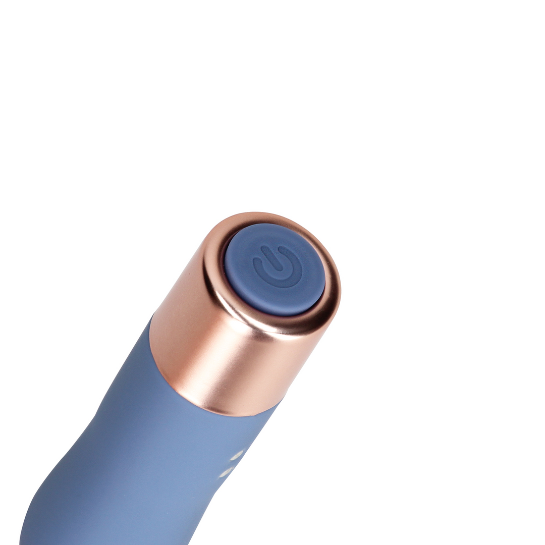 Loveline by shots Mini Wand Vibrator - Blauwe Horizon (8714273049346)