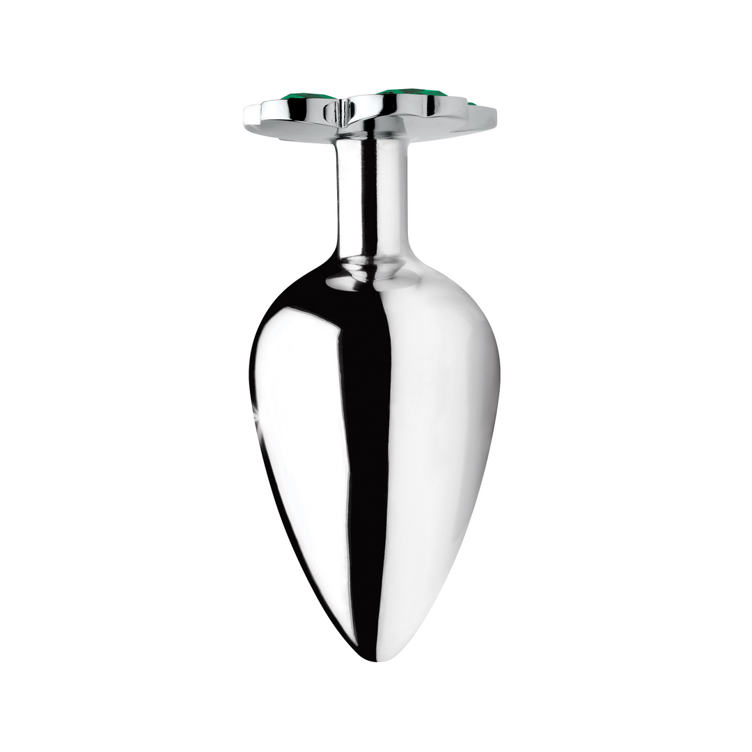 Xr brands Gelukkige Klaver Gem - Butt Plug - Groot (848518033734)