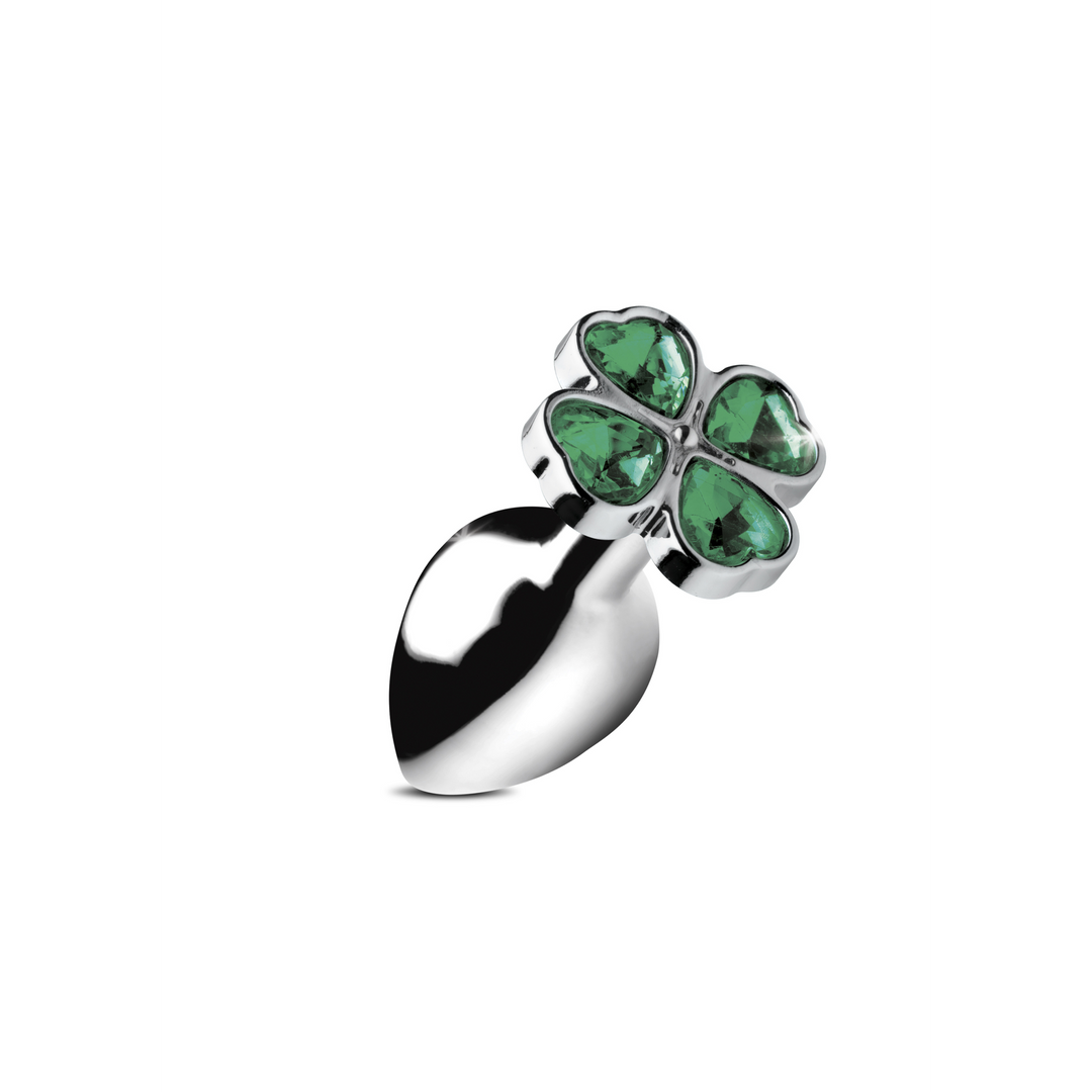 Xr brands Gelukkige Klaver Gem - Butt Plug - Groot (848518033734)