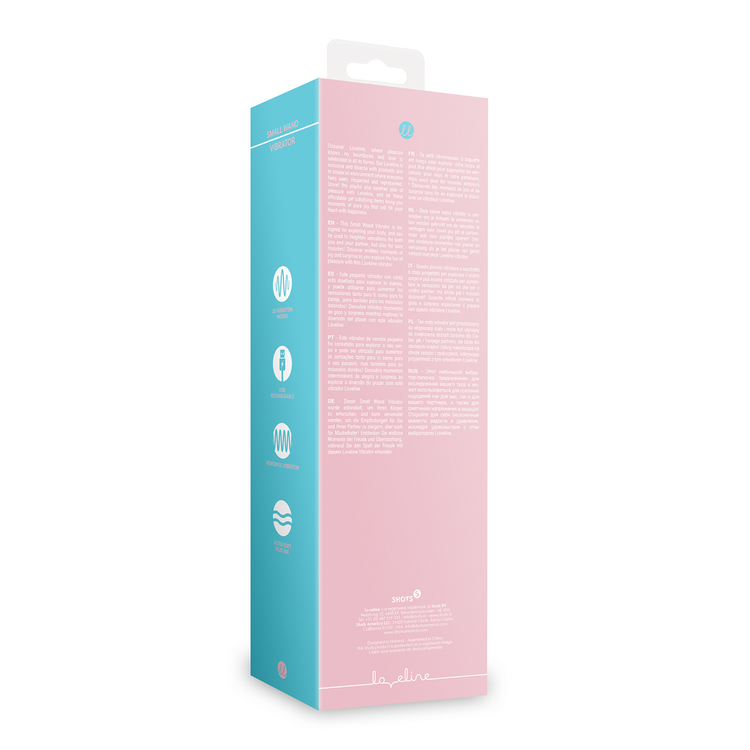 Loveline by shots Kleine Wand Vibrator - Exotisch Fuchsia (8714273049162)