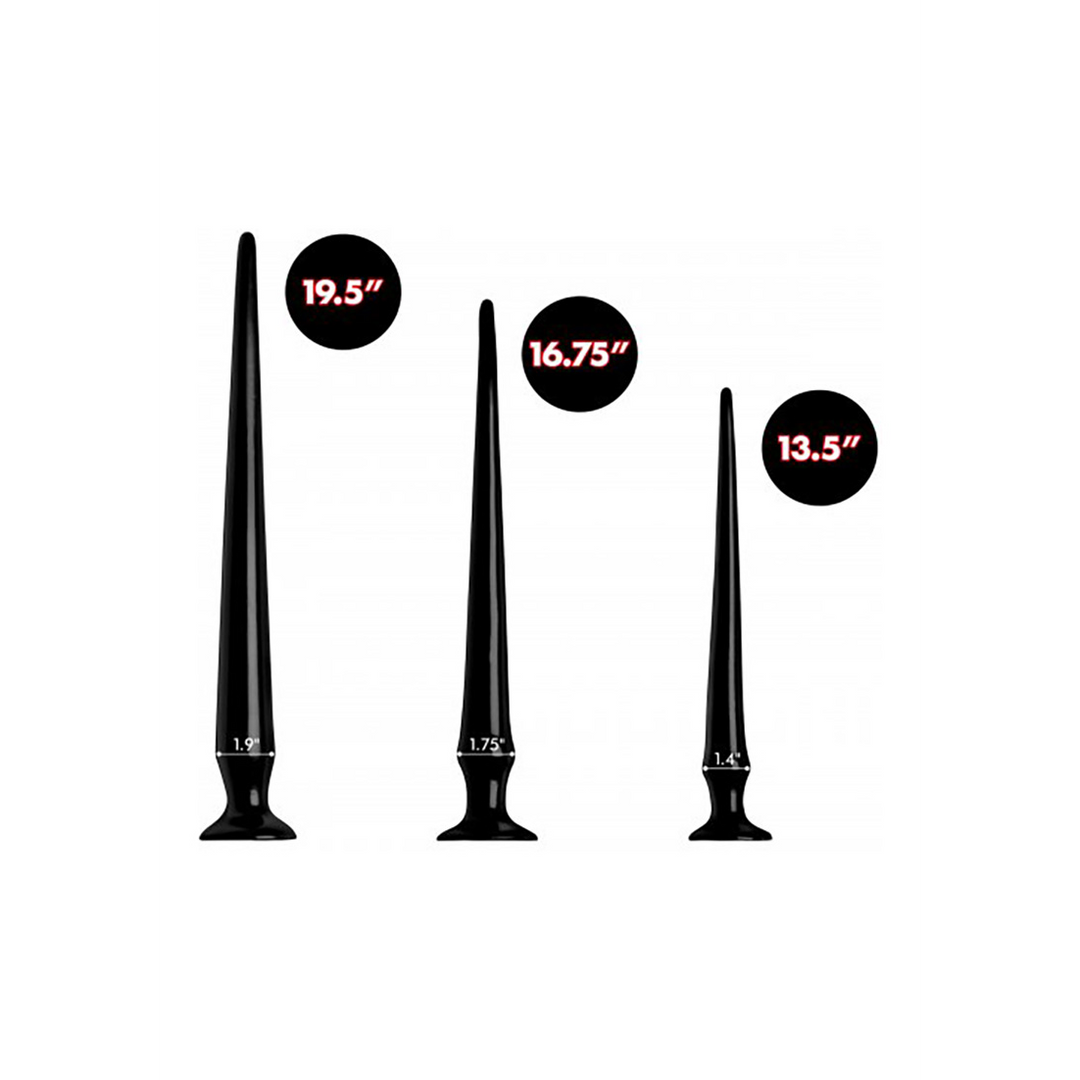 Xr brands Slim Tapered Anal Hose Trainingsset (848518043092)