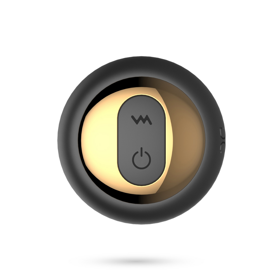 Crushious Twister - Draaibare Anale Plug met Afstandsbediening - Zwart (7403254156692)