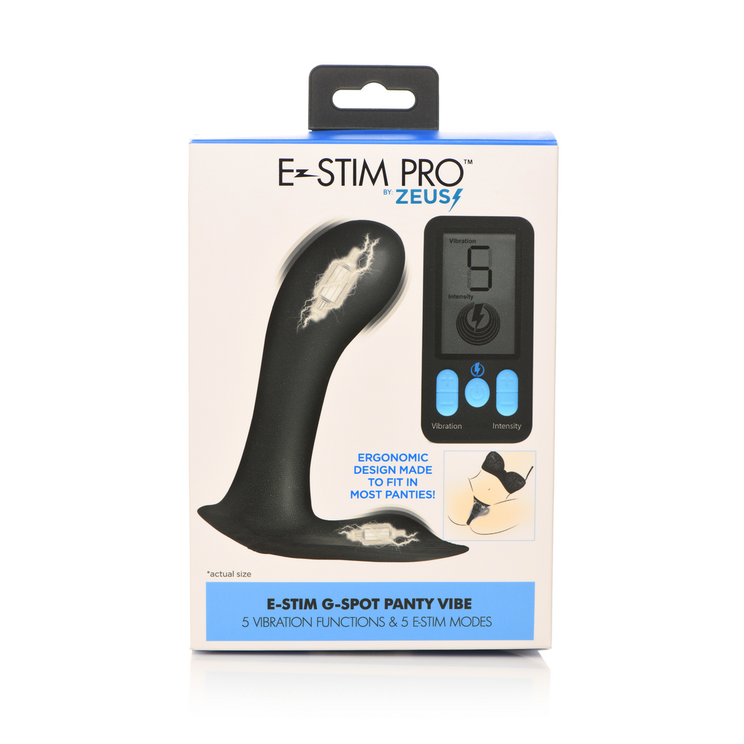 Xr brands E-Stim Pro - G-Spot Panty Vibe - Zwart (848518051950)