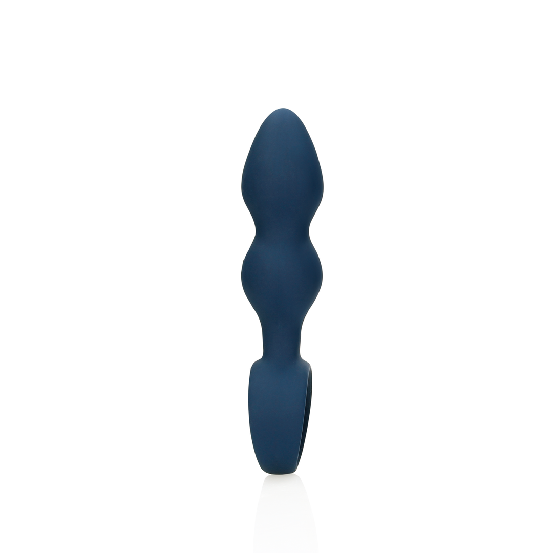 Loveline by shots Druppelvormige Anale Plug - Groot - Baltisch Blauw (8714273050786)