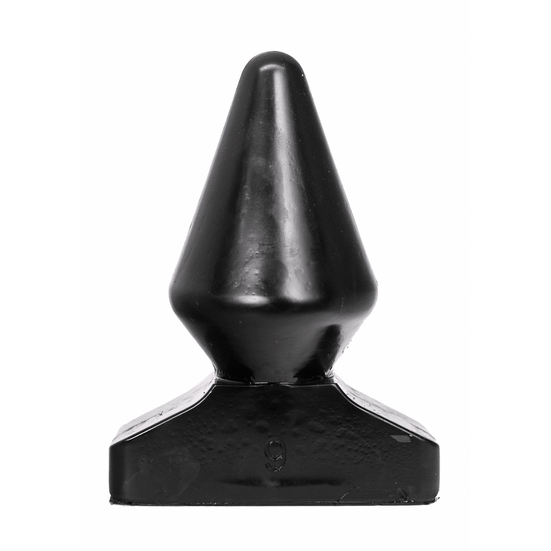All black Butt Plug - 7 / 18,5 cm (5420044219896)