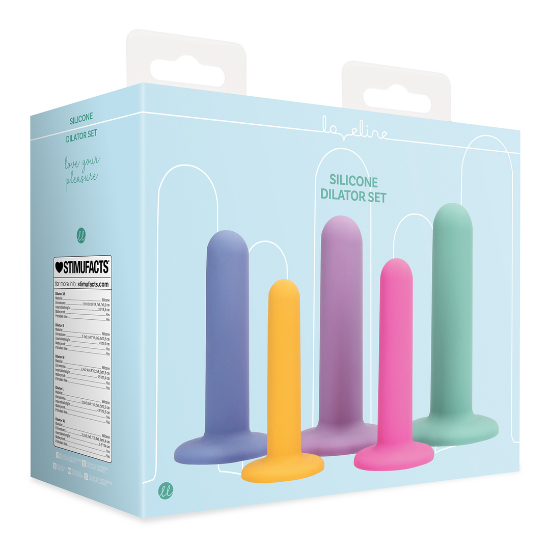 Loveline by shots Siliconen Vagina Dilator Set - Multicolor (8714273044785)