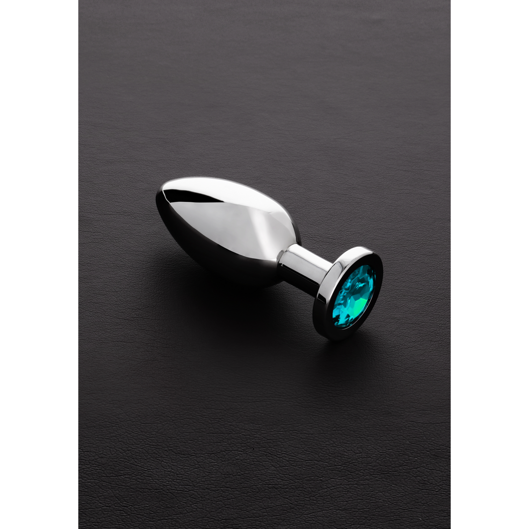 Steel by shots Buttplug met edelstenen - Medium (8714273782441)
