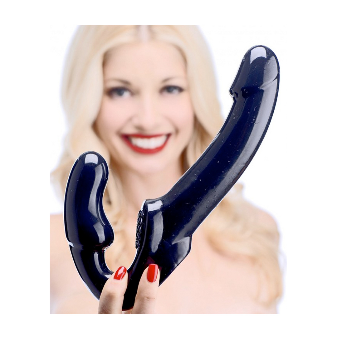 Xr brands Revolver - Strapless Strap-On G-Spot Dildo (848518016782)