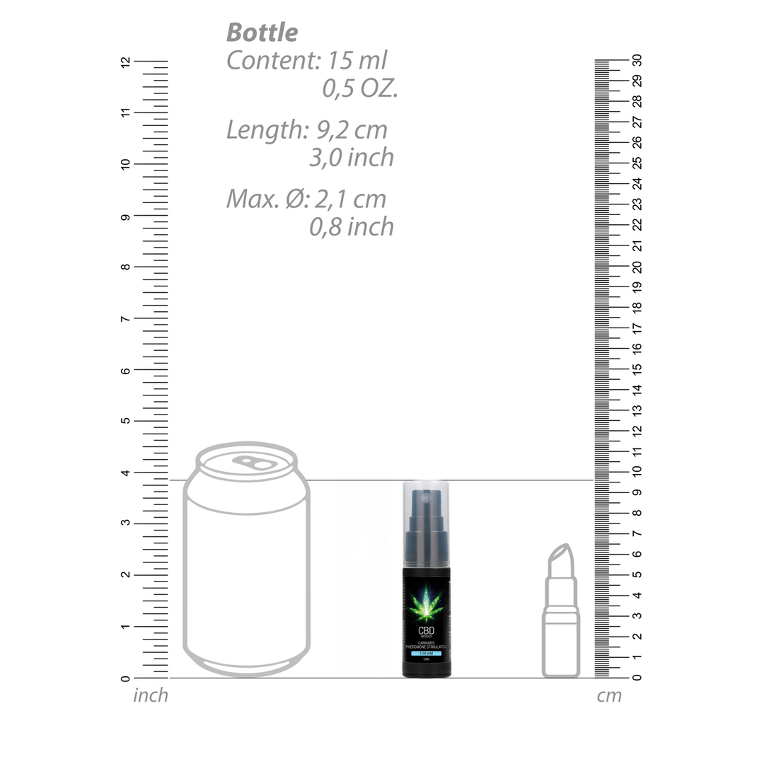 Pharmquests by shots CBD Cannabis Pheromone Stimulator Voor Hem - 0,5 fl oz / 15 ml (8714273491558)