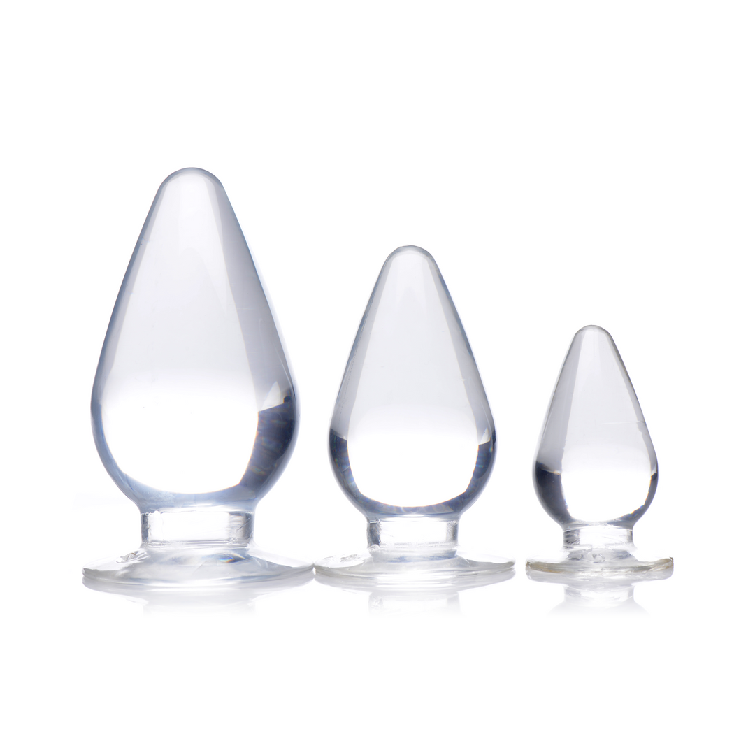 Xr brands Triple Cones - Anale Plug Set - 3 Stukken (848518037602)