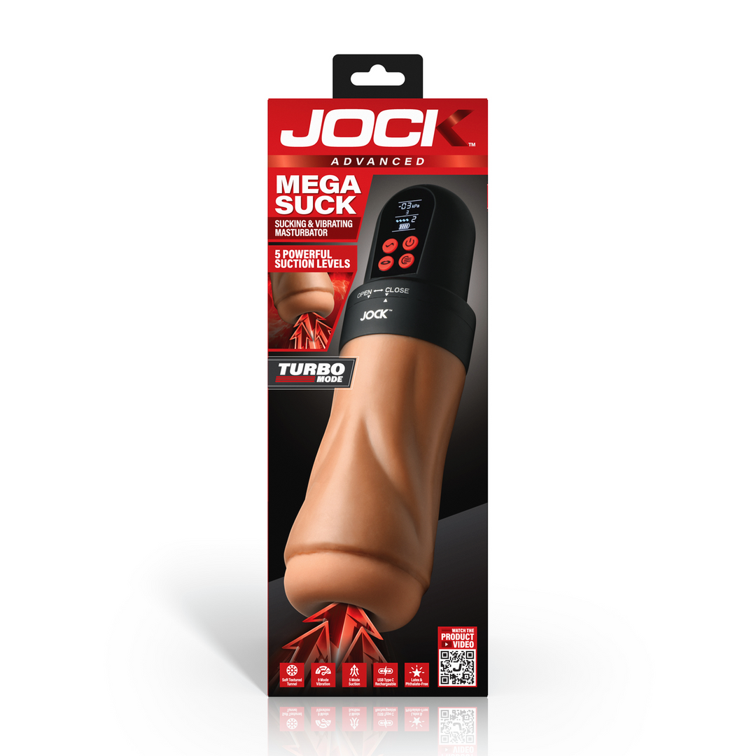 Curve toys Mega Suck - Zuig- en Vibrerende Masturbator (653078944983)