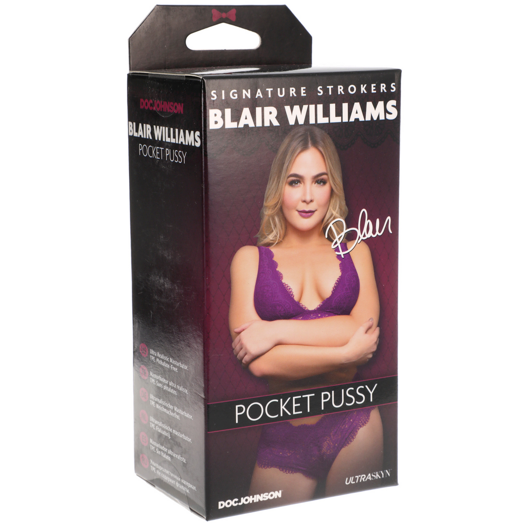 Doc johnson Blair Williams - ULTRASKYN Pocket Pussy Masturbator (782421077624)