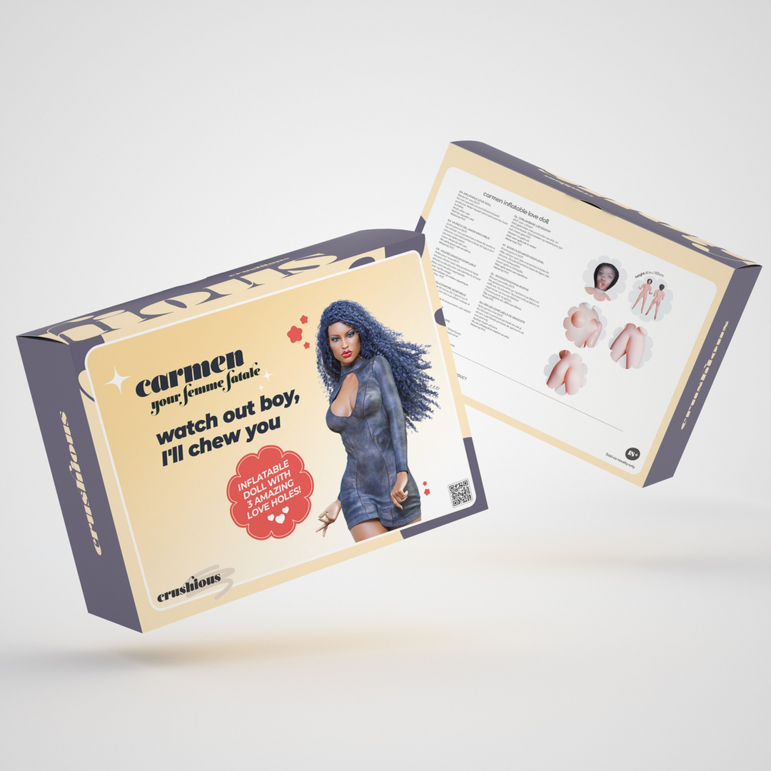 Crushious Carmen The Femme Fatale - Opblaasbare Pop (7403254151543)
