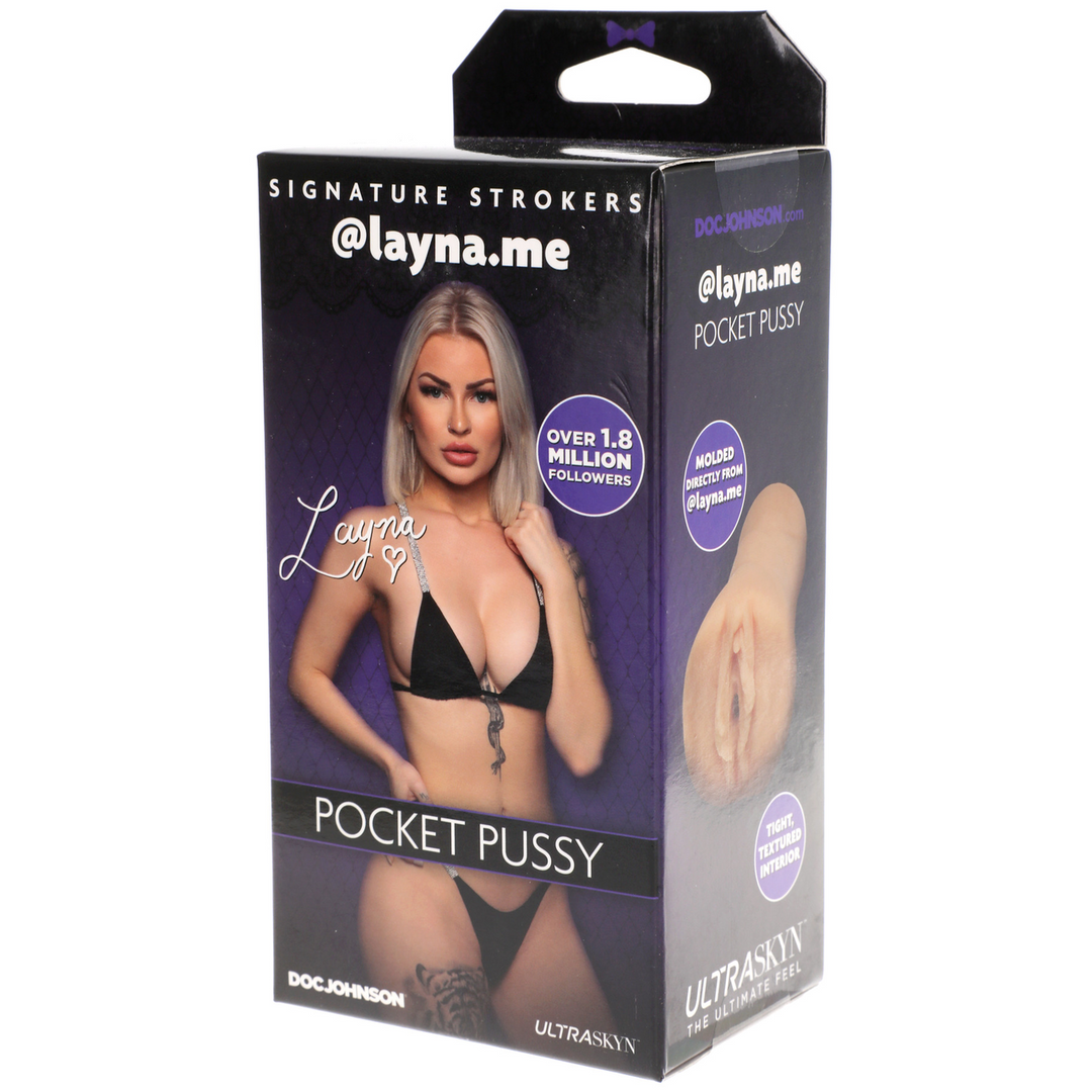 Doc johnson GOSM - ULTRASKYN Pocket Pussy Masturbator (782421077617)