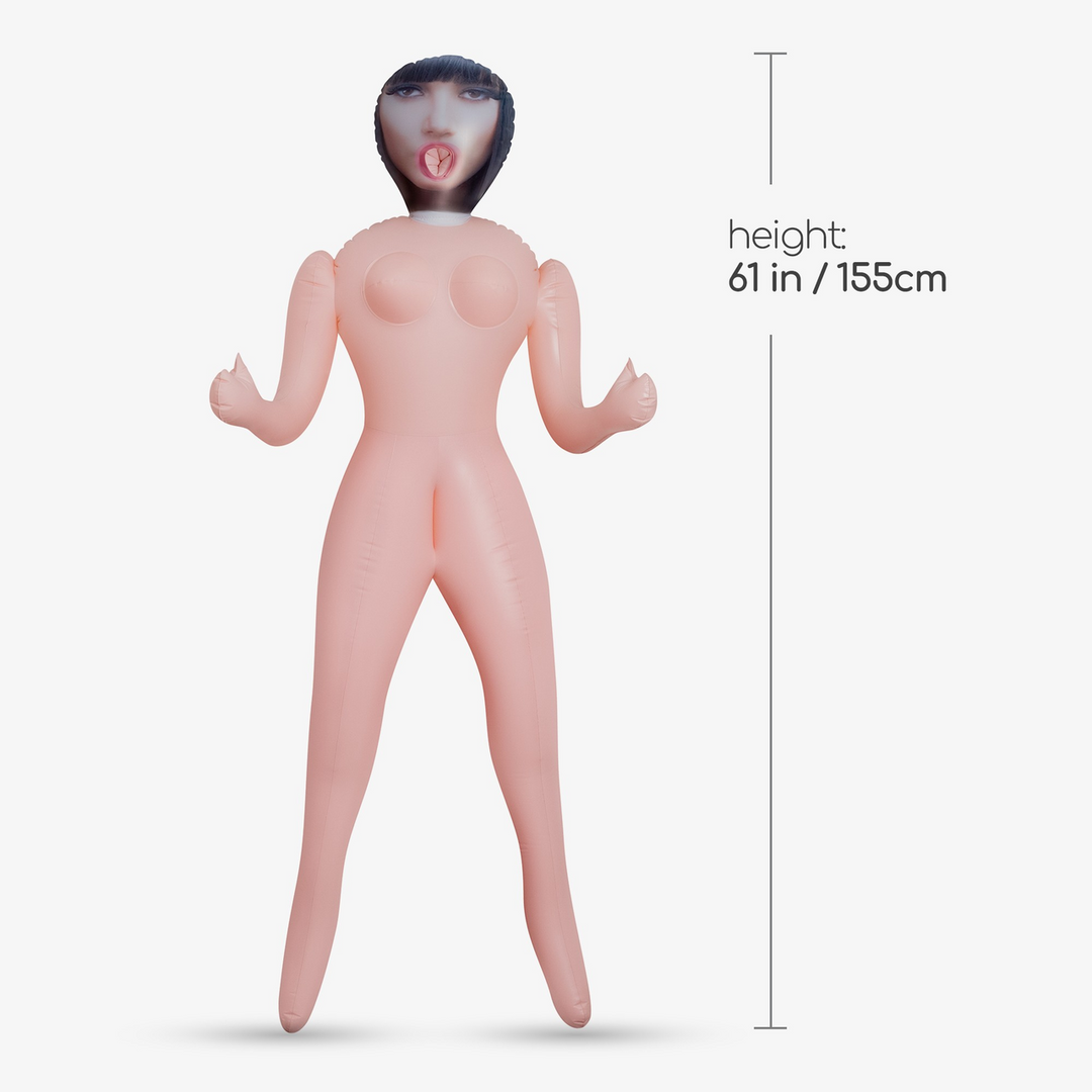 Crushious Marie L'Apprentie Soubrette - Opblaasbare Pop met Stroker (7403254151529)