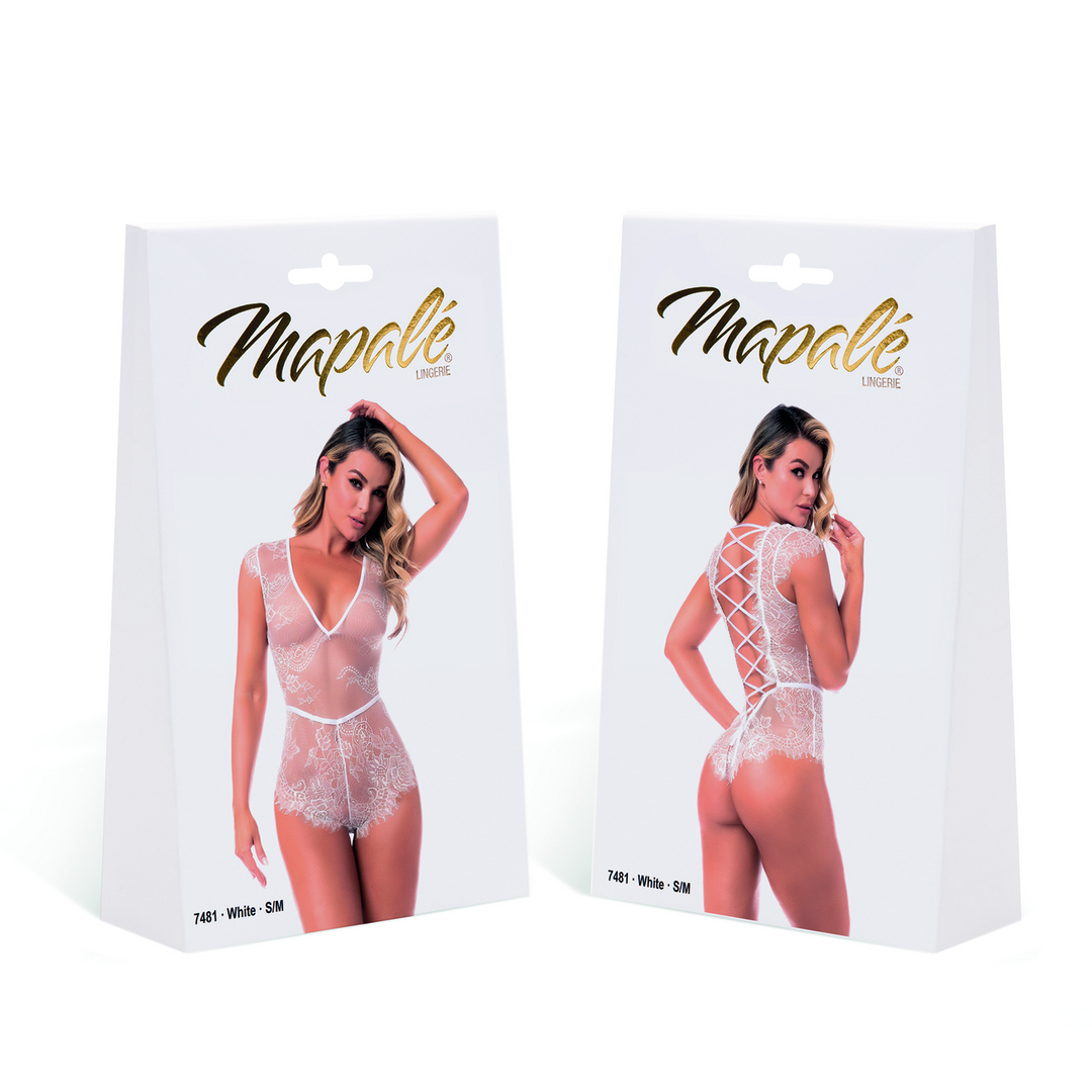 Mapalé Romper/Babydoll - L/XL - Wit (190602586351)