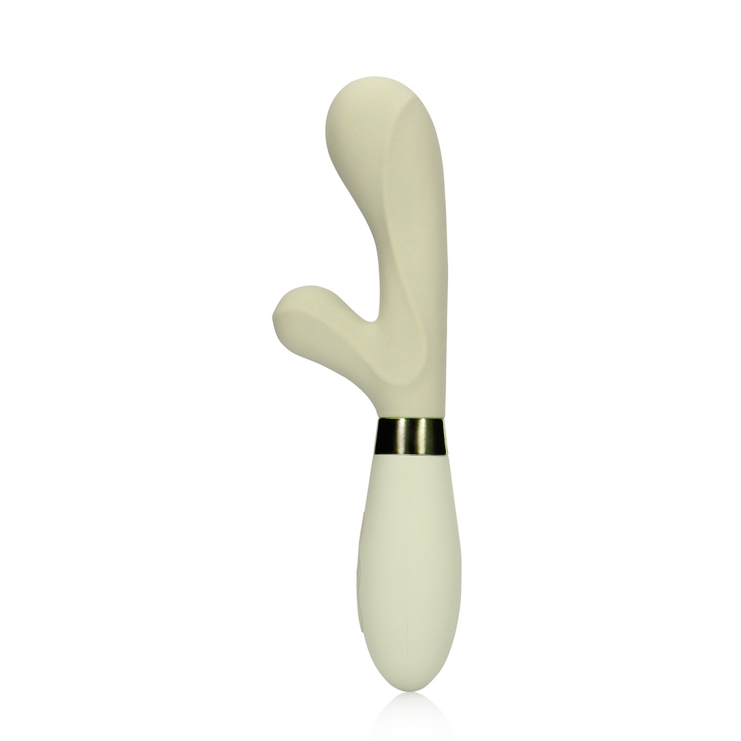 Loveline by shots Siliconen Rabbit Vibrator - Misty Green (8714273048929)