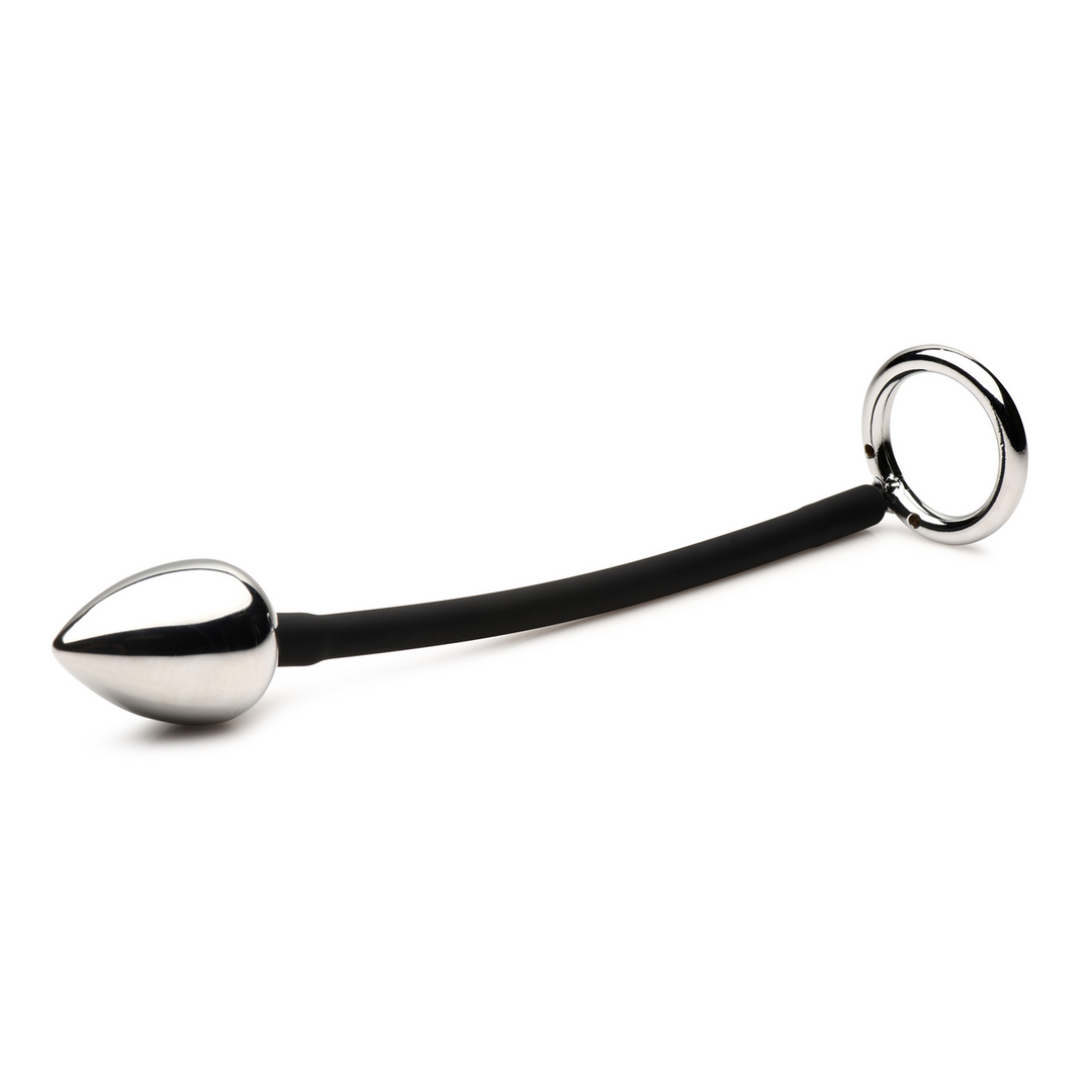 Xr brands Tug and Plug - Cock- en Ballring met Anale Plug (848518053985)