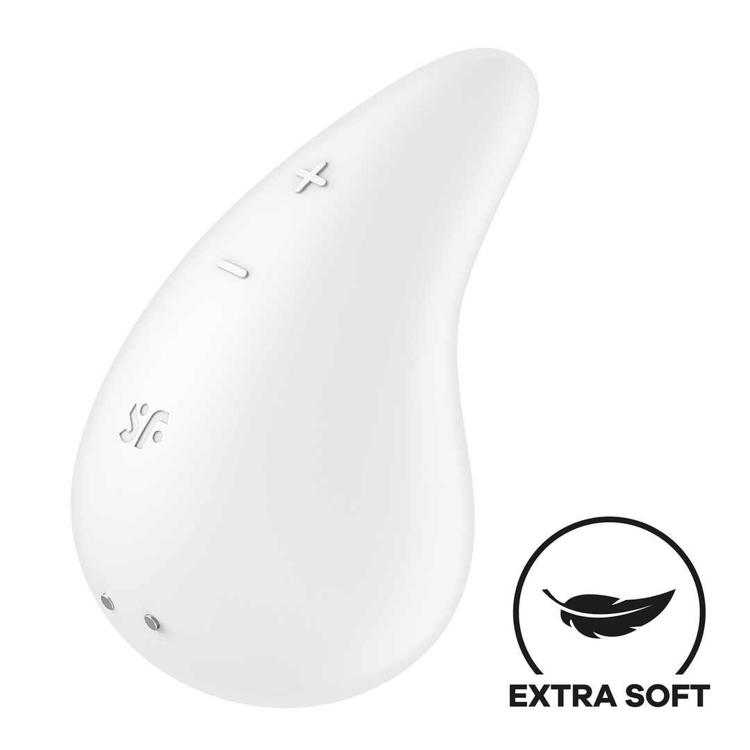 Satisfyer Dew Drop - Lay-on Vibrator - Wit (4061504066929)