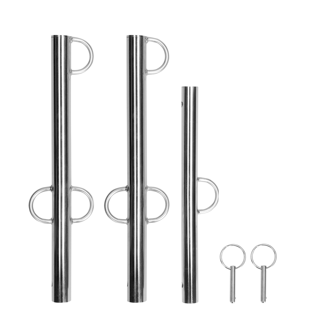 Ouch! by shots Spreader Bar met Meerdere Haken - Zilver (8714273047922)