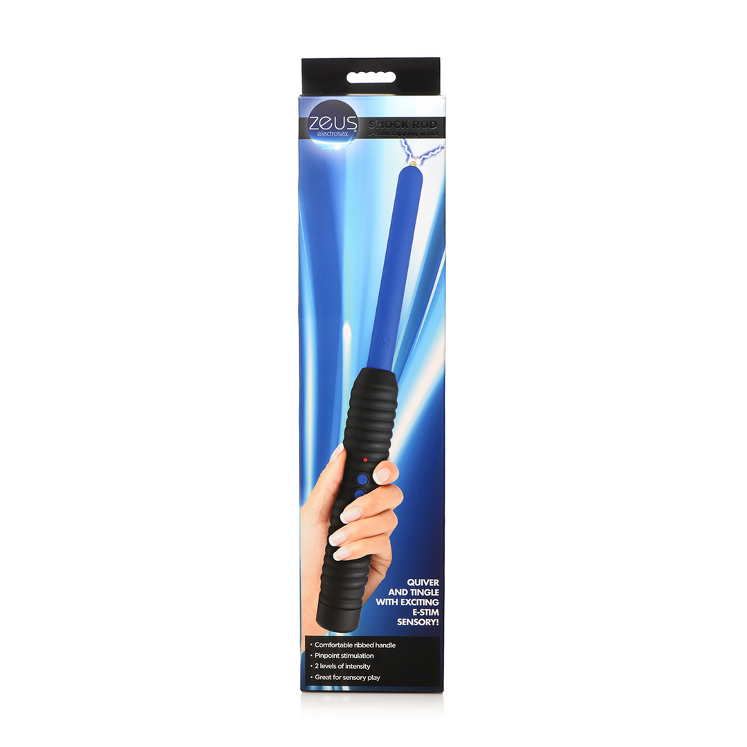 Xr brands Shock Rod - E-Stim Zapping Wand - Blauw (848518052841)