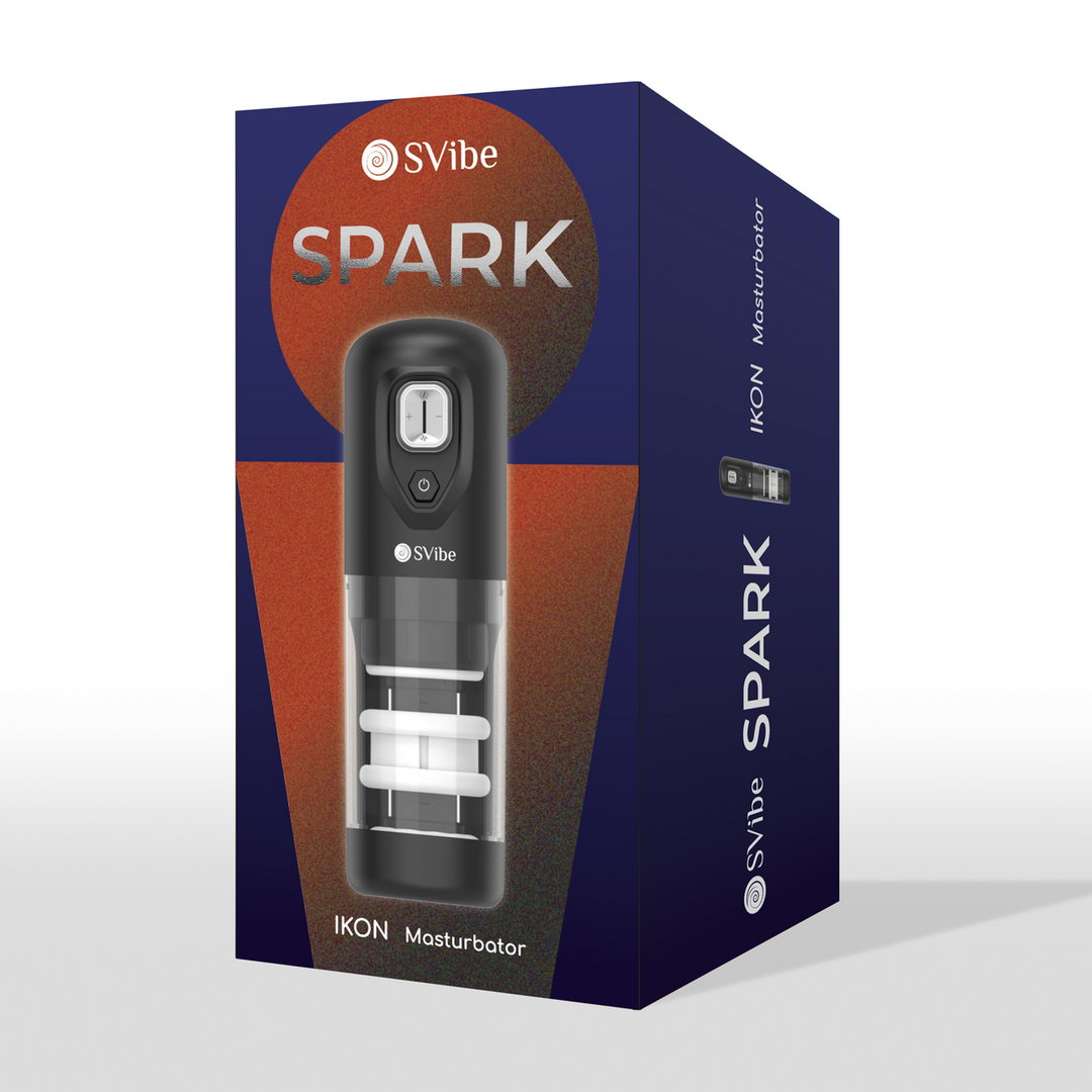 Snail vibe Ikon SPARK - Duwende en Draaien Masturbator - Transparant (8720615765805)