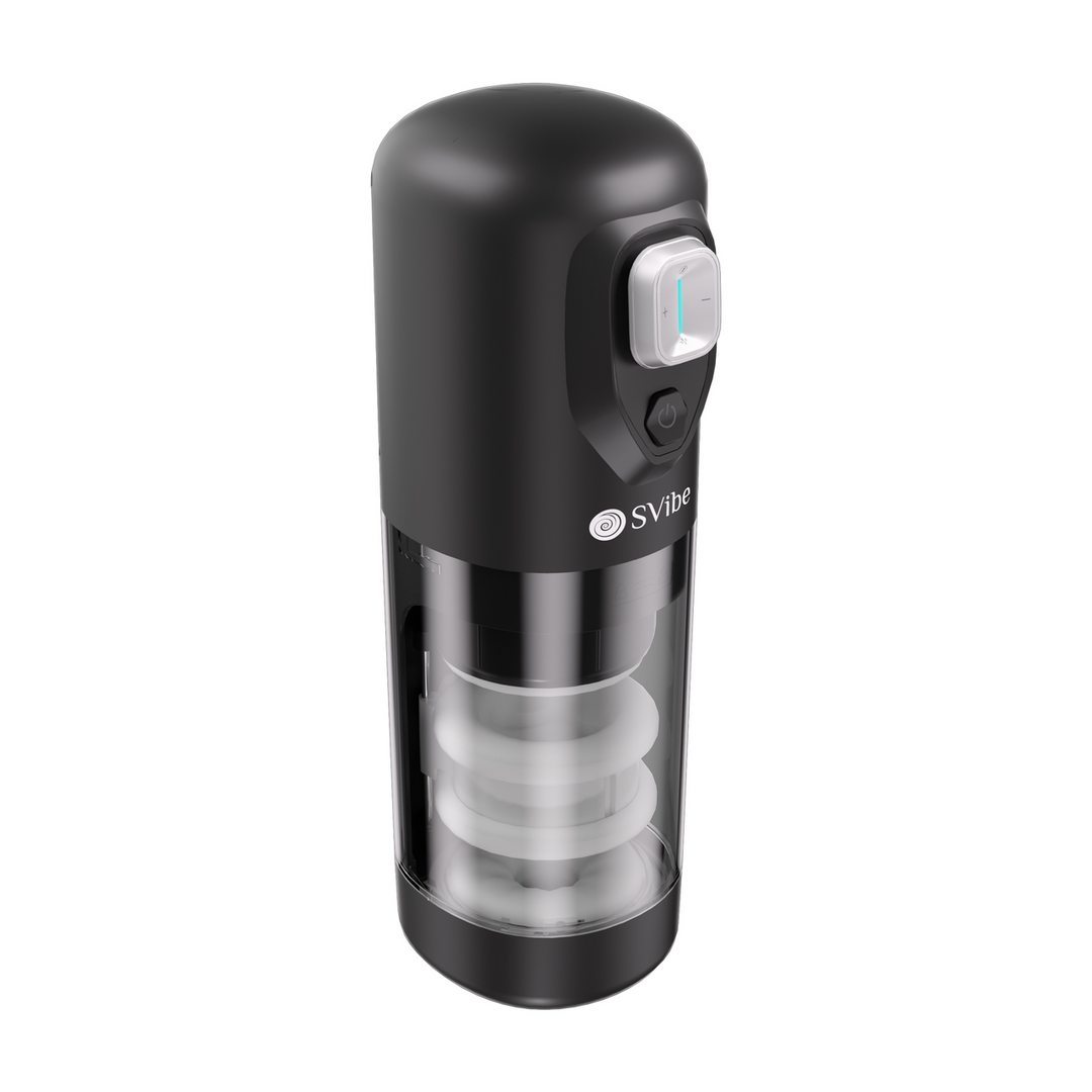 Snail vibe Ikon SPARK - Duwende en Draaien Masturbator - Transparant (8720615765805)