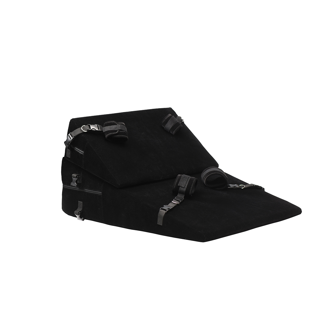 Xr brands Bondage Kussen Set - Zwart (848518051844)