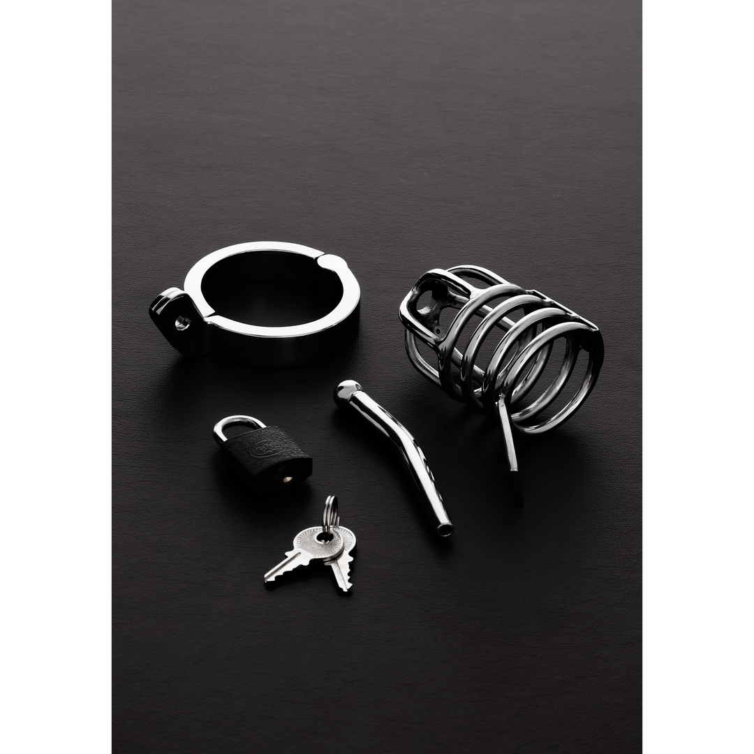 Steel by shots Attica Chastity Cage - 1.8 / 45mm (8714273781307)