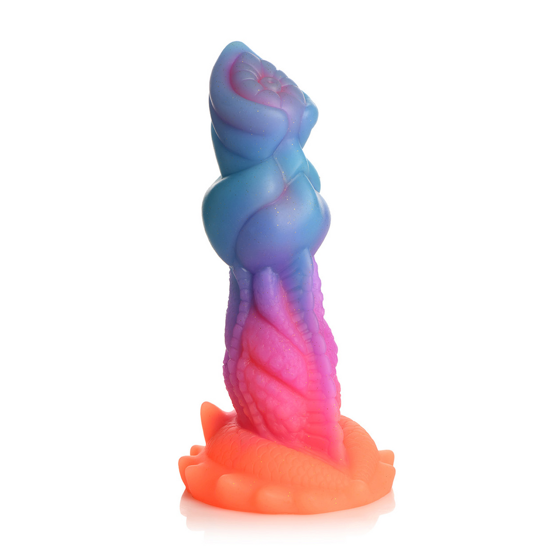 Xr brands Aqua Cock - Glow-in-the-Dark Siliconen Dildo (848518053251)