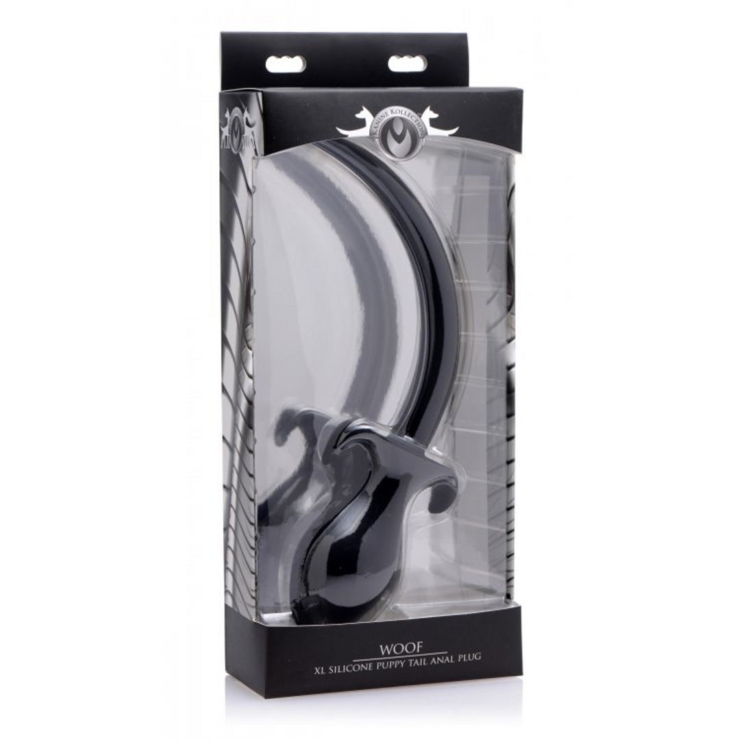 Xr brands Woof XL - Siliconen Puppy Tail Butt Plug (848518024589)