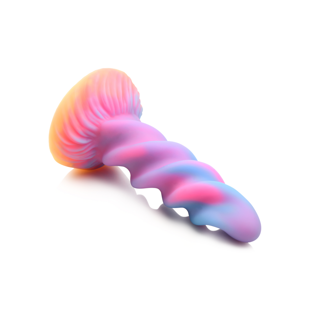 Xr brands Moon Rider - Glow-in-the-Dark Eenhoorn Dildo (848518053022)