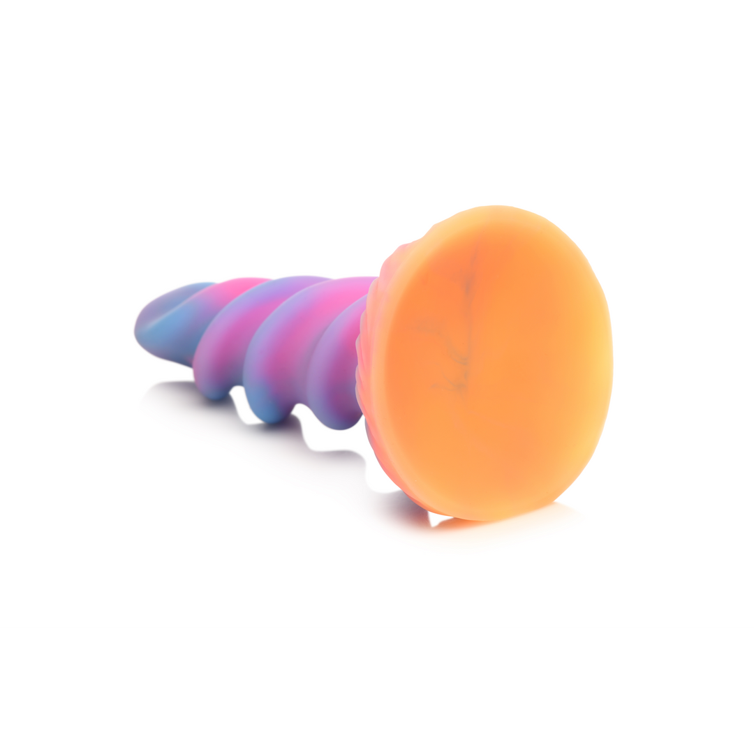 Xr brands Moon Rider - Glow-in-the-Dark Eenhoorn Dildo (848518053022)