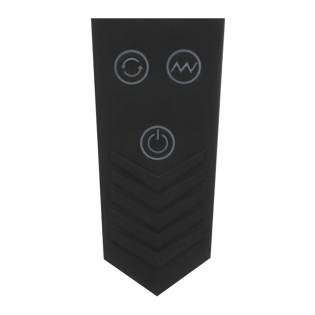 Doc johnson Robo Rimmer X - Vibrerende Plug - Zwart (782421090500)