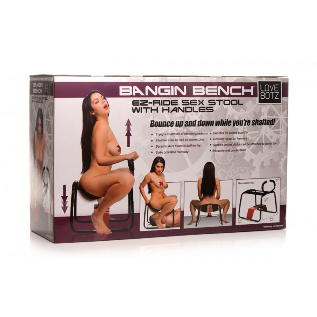 Xr brands Bangin Bench EZ-Ride - Seksstoel + Handvatten (848518042798)