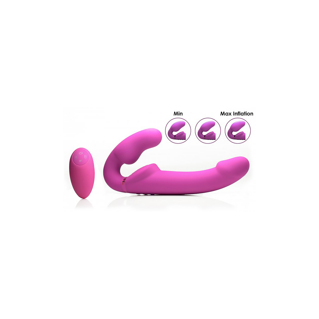 Xr brands Evoke Ergo Fit - Strapless Strap-On met Afstandsbediening (848518032300)