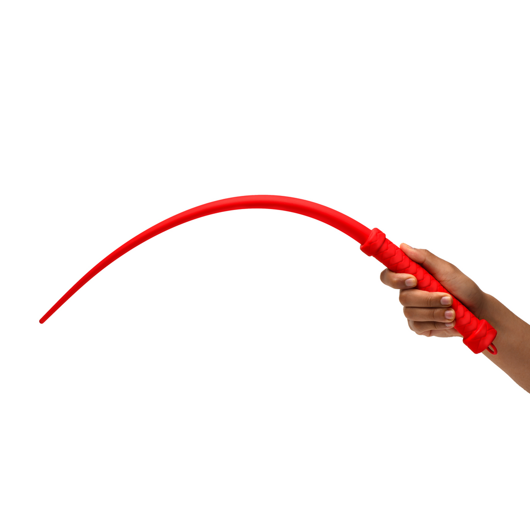 Xr brands Viper Tail - Siliconen Whip - Rood (848518056207)